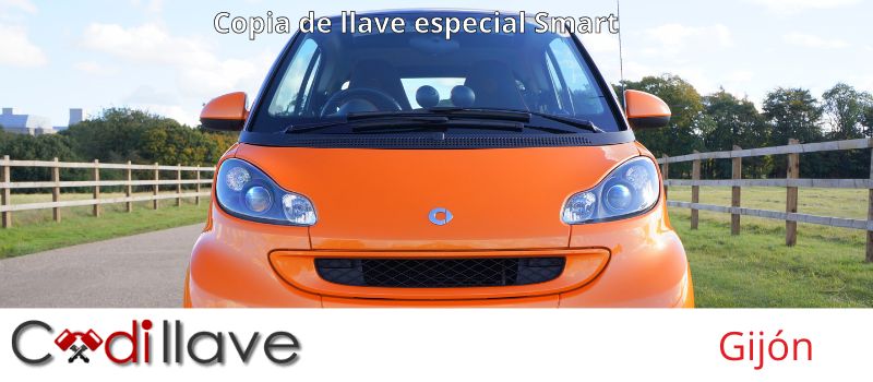 Copias de llaves de Smart en Gijón
