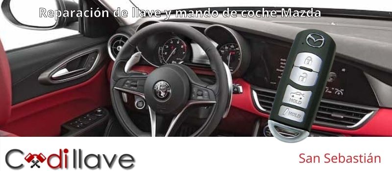 reparacion de mandos y llaves de coche Guipúzcoa codillave