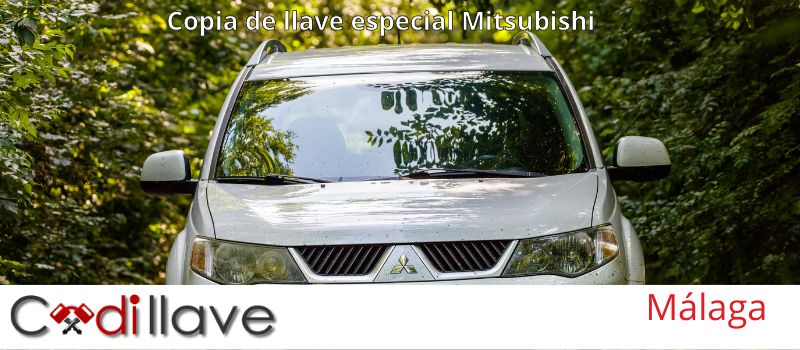 Copias de llaves de Mitsubishi en Málaga