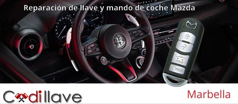 reparacion de mandos y llaves de coche Marbella codillave