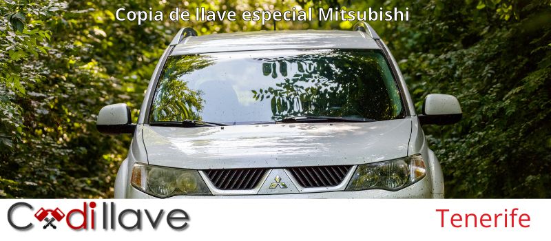 Copias de llaves de Mitsubishi en Tenerife